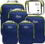 SUITEDNOMAD Ultralight Compression Packing Cubes Set, Suitcase and Backpack Travel Organizer Bags - Image 2