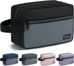 Travel Toiletry Bag - Small Tavel Bag for Toiletries, Cosmetics, Accessories, Gifts - Black - Image 2
