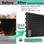 JWX DDB Gaming Pegboard Standing Shelf Units, Modular Pegboard and Shelf System with 15 Pieces Organizer Tool Holders - Image 4