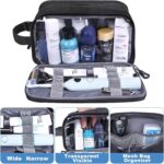 Hygiene Bag Tactical Inspired Mens Toiletry Shower Shave Kit Grooming Bag for Travel YKK Zippers Water-resistant Fabric Military Molle - Image 3