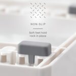 YouCopia StoreMore Adjustable Bakeware Rack, Cookie Sheet Baking Pan and Tray Organizer for Kitchen Cabinet and Pantry Storage, Standard, White - Image 4