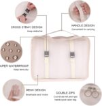 Packing Cubes for Travel Bags Suitcase Organizer Travel Cubes for Packing Luggage Organizer Bags for Packing Gifts for Men (Beige 7 Pcs) - Image 4