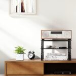 HUANUO Monitor Stand, Monitor Stand Riser 3 Height Adjustable, Monitor Riser with Airflow Vents, Laptop Stand for Desk, Laptop Riser, Desk Organizer for Monitor, 15.6" Laptop, PC, Printer - Image 4