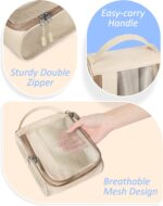 BAGSMART Keep Shape Packing Cubes, 7 Set for Travel, Lightweight Cubes, Suitcase Organizer Bags Set for Essentials - Image 7