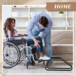 Geelin Shoe Fitting Stool with Padded Seat, Household Shoe-Changing Stool for Shoe Stores, Entryway, Bedroom, Gym Changing Rooms and Shopping Mall - Image 4