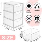 Small Desk Organizer with Drawer, Desktop Organization for Office Supplies, Jewelry Storage Box - Image 3