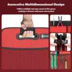 Sposuit Trunk Organizer for Car - 70L Collapsible Car Storage with 11 Pockets & Reinforced Handles, SUV Trunk Organizers for Grocery Cargo - Image 4