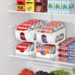 Soda Can Organizer for Pantry/Fridge, Automatic Rolling Pop Can Dispenser/Storage/Holder/Container for Refrigerator, Saving Space Drink Organizer for Fridge, 2-Pack Holds 24 Standard Cans - Image 3
