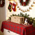 Delamu Handmade Synthetic Rattan Cable Management Box, Flat Weave Desk Organizer with Wire Management, Multi Purpose Cord Hider Box, 12.5" Lx 5.3" Wx 5.3" H, Natural & White - Image 4