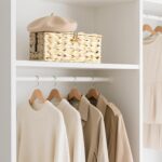 Delamu Handmade Synthetic Rattan Cable Management Box, Flat Weave Desk Organizer with Wire Management, Multi Purpose Cord Hider Box, 12.5" Lx 5.3" Wx 5.3" H, Natural & White - Image 5