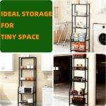 5-Tier Narrow Storage Shelves, 500LBS Total Capacity Metal Wire Rack with Leveling Feet, Rust-Resistant Organizer for Small Space, Kitchen, Bathroom, Garage, Pantry, Laundry Room, Black - Image 7