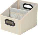 Car Seat Organizer Collapsible Passenger Seat Organizer Car Caddy Organizer Backseat Car Storage Organizer Front Seat for Kids beige, M - Image 2