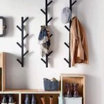 PREMIUM RACKS Coat Rack & Hat Rack - Modern Design - Wall Mounted - Stylish - (Black) - Image 2