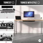 Cable Management net - Under Desk Cable Management Tray - Cable net - Wire Management Under Desk - Cord Organizer - Image 4