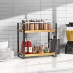 LEMIKKLE Bathroom Counter Organizer with Basket, Bathroom Organizers and Storage,Skincare Organizers for Vanity,Storage Organizers for Bathroom, Kitchen, Dresser - Image 3