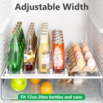 Automatic Drink Organizer for Fridge, 12-20oz Drink Dispenser for Fridge, Soda Can Organizer for Refrigerator Holds up to 15 Cans - Image 5