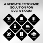 ClearSpace Clear Plastic Storage Bins – Pantry Organizers & Storage Containers, Cabinet Organizer - Home Organization Must Haves for Kitchen, Laundry Room, Office, Closet, Garage & Freezer - Image 7