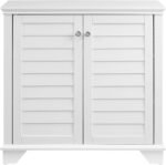 Crosley Furniture Lydia Accent Storage Cabinet, Bar, Buffet for Kitchen, Living Room, or Entryway, White - Image 4
