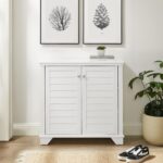 Crosley Furniture Lydia Accent Storage Cabinet, Bar, Buffet for Kitchen, Living Room, or Entryway, White - Image 7