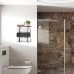 Joben Oligey Towel Racks for Bathroom Wall Decor,Bathroom Shelves,Black Minimalist Design Storage Organizer for Large Towels, Small Towels, Hand Towels,Spa, Salon, RV - Image 4