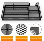 ITAYVAN Desk Drawer Organizer, Small Metal Mesh Drawer Organizer Tray, Office Pencil Drawer Organizer Accessories for Desktop, Bathroom, Kitchen, Makeup, Vanity - Image 4