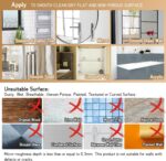 LEVERLOC Shower Caddy Suction Cup, 2 Pack Shower Shelves for Inside Shower with Hooks & Soap Holder, NO-Drilling Bathroom Shower Organizer, Rustproof Meatl Shower Holder Storage, Black - Image 5