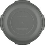 Rachael Ray Leak-Proof Nestable Container Food Storage Bin Set, 10-Piece, Clear with Gray Lids - Image 5