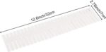 ZOENHOU 60 PCS 12.6 x 2.76 Inch White Drawer Dividers, Adjustable Premium Plastic Drawer Divider Organizers for Makeup Drawers Desktop Kitchen Drawer Organizers and Storage - Image 3