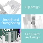 Drink Organizer for Fridge, 5 Row Automatic Pusher Glide, Adjustable Width Soda Can Dispenser for Refrigerator-Holds up to 25 Cans - Image 5