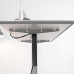 VIVO Steel Magnetic 14 inch Cable Management Channel for Under Desk Leg, No Drill Cord Organizer for Home Office, Black, DESK-AC01-1MB - Image 8