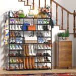 Kottwca 9-Tier Metal Shoe Rack Organizer for 50-55 Pairs - Space Saving Shoe Storage Shelf for Entryway, Closet, Bedroom, Hallway - Image 3