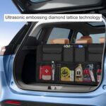 Car Trunk Organizer and Storage, Large Capacity Backseat Hanging Storage Accessories, Backseat Car Organizer for SUV/MPV/Truck (Black) - Image 5