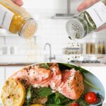 30 Pack 4 oz Glass Spice Jars with Bamboo Lids, Empty Square Spice Containers with 319 Blank＆Printed Spice Labels, Collapsible Funnel for Kitchen Cabinet, Spice Rack - Image 4