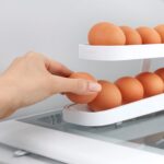 YouCopia RollDown™ Egg Dispenser, Space-Saving Rolling Eggs Dispenser and Organizer for Refrigerator Storage - Image 4