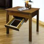 Casual Home 615-15 Kennedy End Table with Concealed Drawer, Concealment Furniture, Warm Brown - Image 3