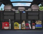 Car Trunk Organizer and Storage, Large Capacity Backseat Hanging Storage Accessories, Backseat Car Organizer for SUV/MPV/Truck (Black) - Image 2