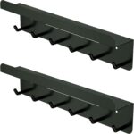 Eanilnaz Key Holder Wall Mount Decorative Key and Mail Holder with Shelf 6 Key Hooks for Wall - Key Rack for Hallway Kitchen Decor entryway, Office, Bathroom, Living Room(2 Packs) - Image 2