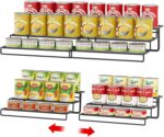 Expandable Can Organizer for Pantry,3-Tier Adjustable Can Organizers and Storage Holds Up to 24 Cans,Can Storage Rack for Pantry,Kitchen,Cabinet - Image 2