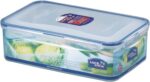 LOCK & LOCK Airtight Rectangular Food Storage Container with Special Drain Tray 121.73-oz / 15.22-cup - Image 2