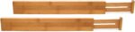 Lipper International Bamboo Kitchen Drawer Dividers, Set of 2 - Image 2