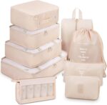 Mossio 9 Set Packing Cubes with Shoe Bag & Electronics Bag - Luggage Organizers Suitcase Travel Accessories - Image 2