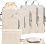 Packing Cubes for Travel Essentials, 8 Set Packing Organizers for Luggage - Women & Men-Suitcase Organizer with Laundry & Shoe Bag, Must-Have for Airplane, Road Trip, Camping - Image 2