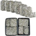 Peanuts Snoopy Beauty 7 Piece Soft Storage Organization Packing Cubes Travel Set (Officially Licensed Product) By Franco Collectibles - Image 2