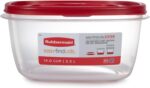 Rubbermaid Easy Find Lids Food Storage Container, 14 Cup, Red 2 Pack - Image 2