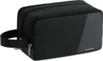 Vorspack Travel Toiletry Bag - Toiletry Bag for Men Water Resistant Skincare Bag for Bathroom Toiletries Accessories Gifts - Black - Image 2