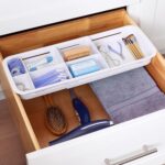 YouCopia DrawerFit Sliding Drawer Tray with Adjustable Dividers, Expandable Kitchen Storage Organizer, Speckled White - Image 9