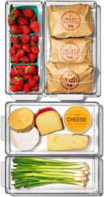 OXO Good Grips 4-Piece Fridge Storage Bin Starter Set - Image 3