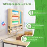 Magnetic Food Bag Storage Organizer for Drawer or Refrigerator, Compatible with Gallon,Quart, Sandwich, Snack & Variety Size Bags - Image 3