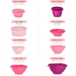 Tupperware Heritage Collection, New 36 Piece Food Storage Container Set in Vintage Pink, Dishwasher Safe and BPA Free (18 containers, 18 lids) - Image 7