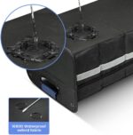 Car Trunk Organizer for SUV, Car Storage Organizer Reinforced Handles, Collapsible Multi-Compartment Foldable and Waterproof Car Organizer for Car Suv, Sedan, Truck, Minivan - Image 8